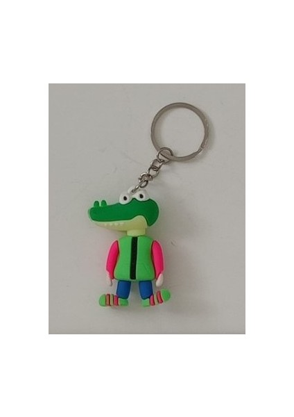 Timsah Desenli Anahtarlık Plastik fiyatları