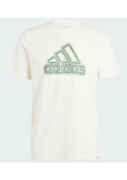 Adidas M Growth Bos T Erkek Bej T-Shirt IS2873