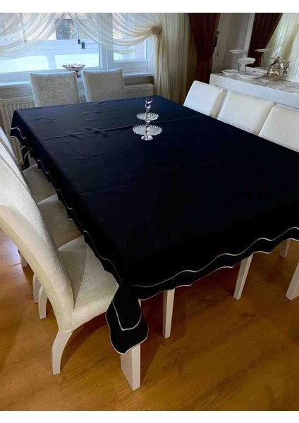 Siyah Gold Wave Masa Örtüsü fiyatları