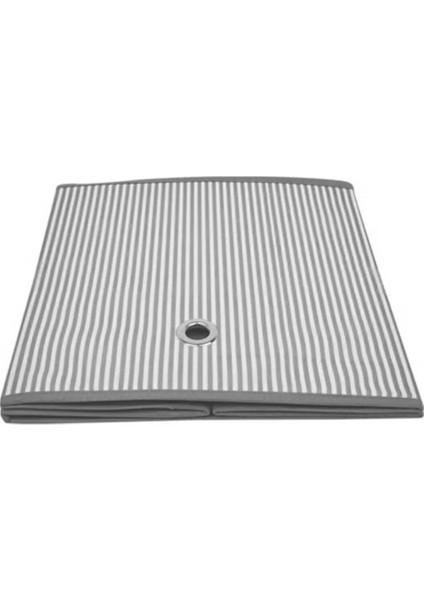 5 Adet Raf Organizer Saklama Kutusu Gri 30 x 30 x 30CM