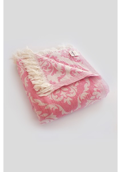 Damask Desen Jakarlı Peştamal