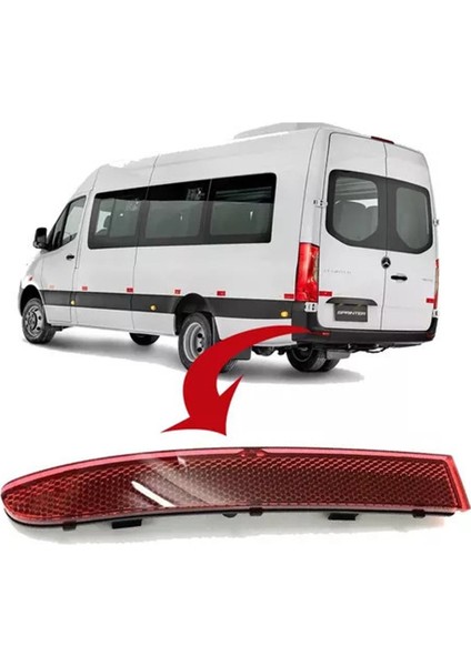 A9108204800 Arka Tampon Reflektoru Sol Sprınter 2018>> fiyatları