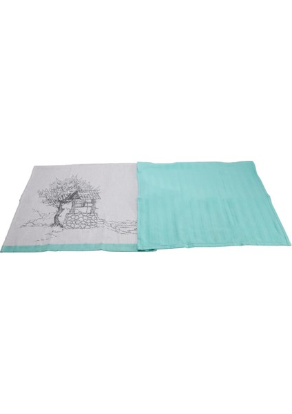 Nelly Kurulama Bezi, Mutfak Havlusu 2'li 50 x 70 Yeşil ve Gri modelleri