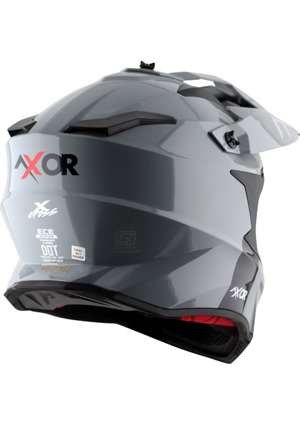 X-Cross Sc Kask Nardo Grey Gloss