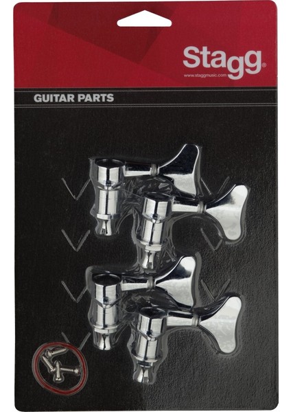 KG443CR Bas Gitar Için Üst Kalite 4x1 Burgu Takımı