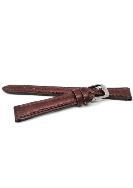 Casio Bayan Saate Uygun 12 mm Saat Kayışı Kahverengi