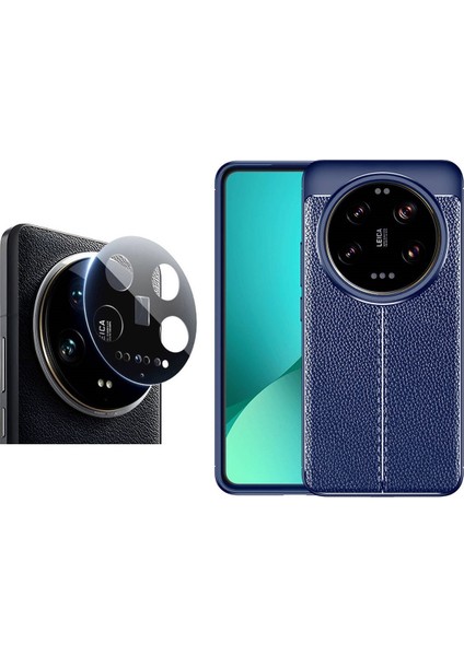 Xiaomi Mi 14 Ultra Kılıf Zore Niss Silikon Kapak + Kamera Lens Koruyucu