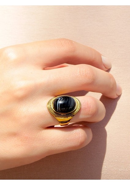 Doğal Taş Yemen Akik Doğal Taşlı Ayarlanabilir Yüzük EUY1SYA fiyatları