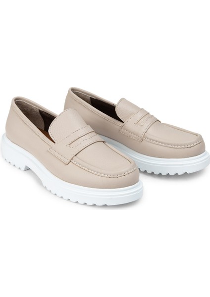 Bej Kadın Loafer - 01903ZBEJP03