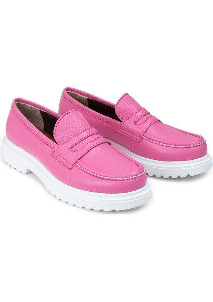 Pembe Kadın Loafer - 01903ZPMBP01