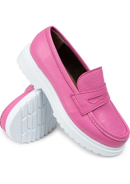 Pembe Kadın Loafer - 01903ZPMBP01