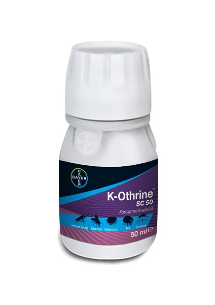 Bayer K-Othrıne 50 ml KONSANTRE Haşere Ilaç Kokusuz (K246)