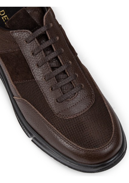 Kahverengi Erkek Sneaker Ayakkabı - 01963MKHVC01 indirimleri