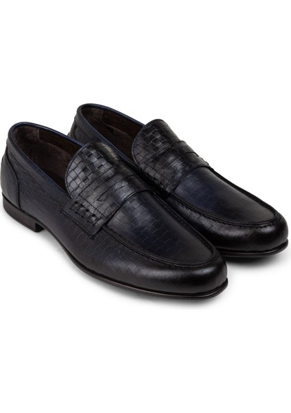 Lacivert Erkek Loafer Ayakkabı - 01978MLCVC08 fırsatları