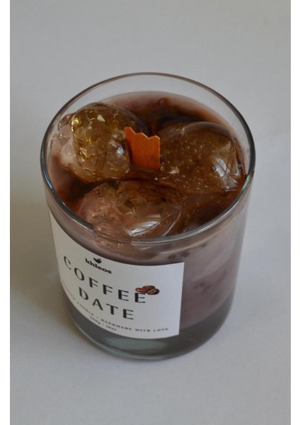 Coffee Candle Vegan Içerikli Kahve Kokulu Soya Wax Mum 300G