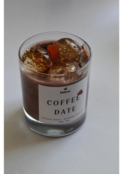 Coffee Candle Vegan Içerikli Kahve Kokulu Soya Wax Mum 300G