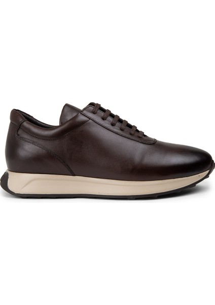 Kahverengi Erkek Sneaker Ayakkabı - 01983MKHVE01