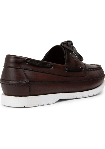 Kahverengi Marin Erkek Tekne Ayakkabısı - 01543MKHVC10 fiyatları