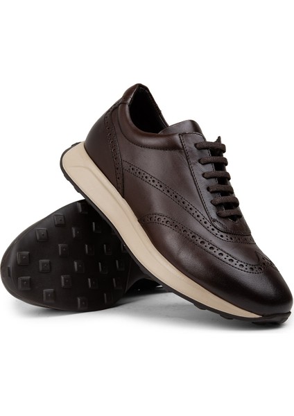 Kahverengi Erkek Sneaker Ayakkabı - 00750MKHVE07 modelleri