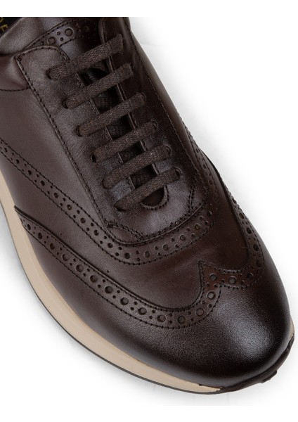 Kahverengi Erkek Sneaker Ayakkabı - 00750MKHVE07 indirimleri