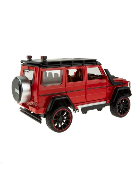 1:16 Ölçek Metal Model Suv Araba Çek Bırak Işıklı Sesli Kırmızı fiyatları