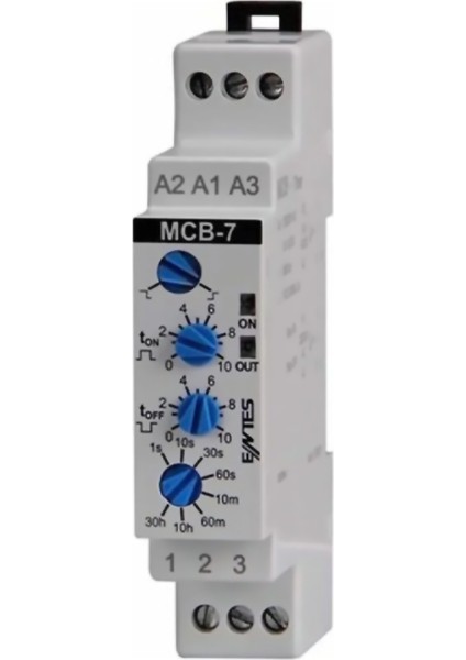 Mcb7 1SN-30SAAT Zaman Rölesi Çekme Gecikmeli 24VAC/DC-220VAC