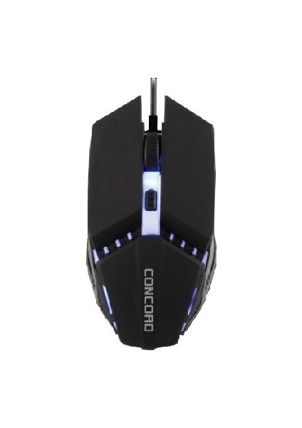 C-21 Kablolu 2400 Dpı Rgb Işıklı Oyuncu Mouse