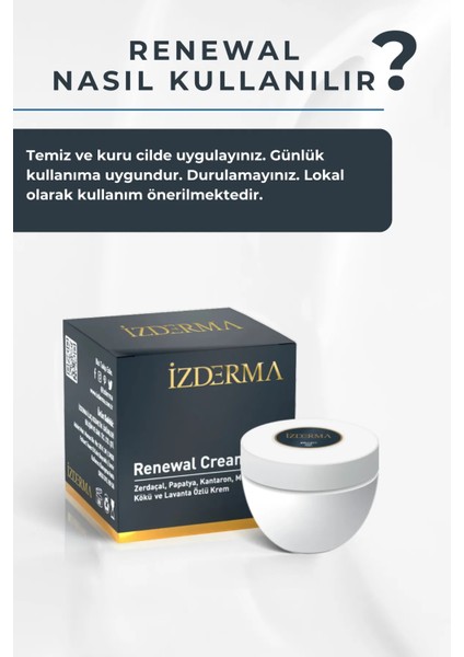 Renewal Cream + Kayısı Çekirdeği Yağı