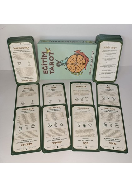 EĞİTİM İÇİN TAROT KART DESTESİ