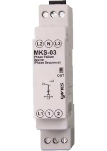 Mks-03 Motor Faz Koruma Rölesi