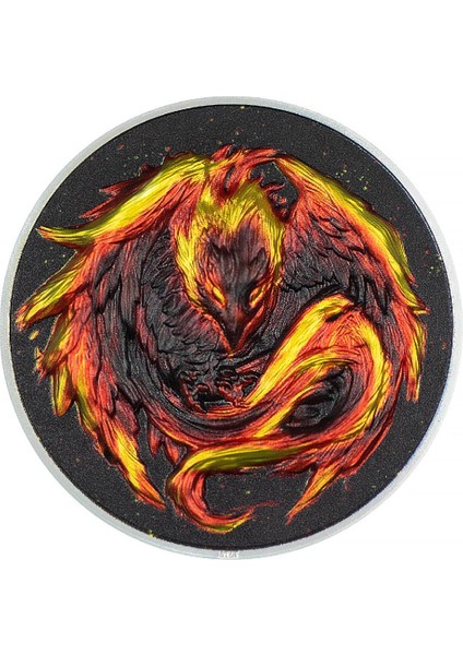 Phoenix 2 Ons 62.20 Gram Gümüş Sikke Coin (999.9)