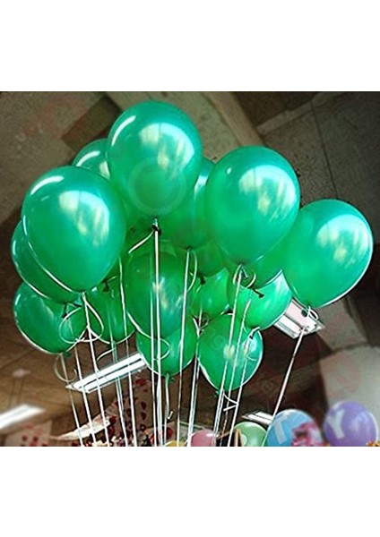 Vıp 100 Pcs Shıny Metallıc Green Balloon Vıp Kalite Parlak Metalik Yeşil Balon Helyum Gazı Uyumludur fiyatları