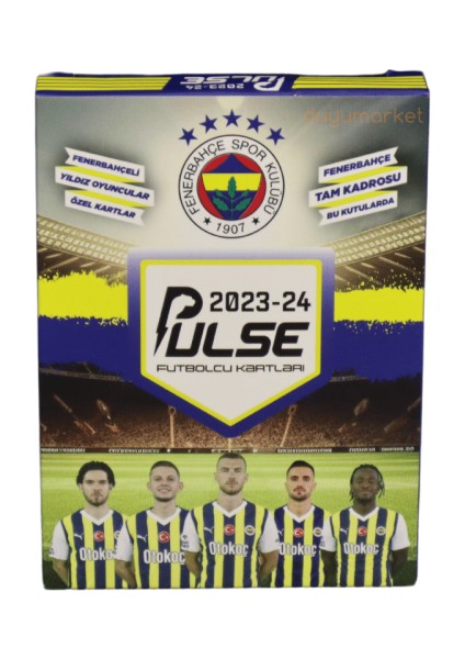 Hot Wheels Fenerbahçe 2023-24 Pulse Serisi Futbolcu Kartları