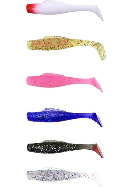 3070 Healer Soft 6gr 8.5cm Mix Levrek Silikon Yem 6 Adet