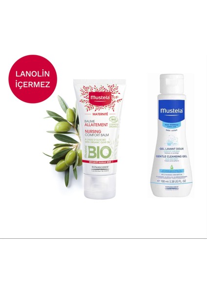 Maternite Nursing Comfort Balm Göğüs Ucu Kremi 30 ml + Yenidoğan Şampuanı 100 ml