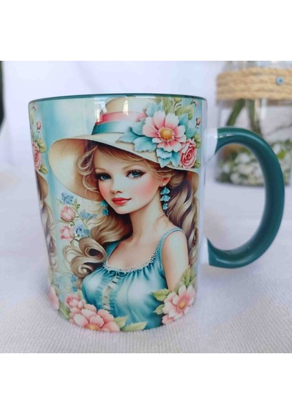 Old Time Lady8 Vintage Baskı Kupa fiyatları