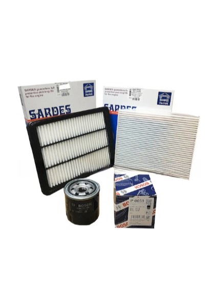 Kia Sportage 1.6 Benzinli Filtre Bakım Seti (2016-2018) Arası