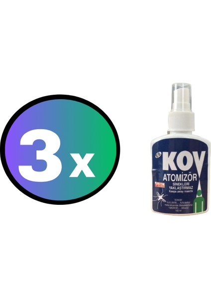 Es Kov Sivrisinek Kovucu Losyon 100 ml ( 3 x 100 ml ) 3 Adet