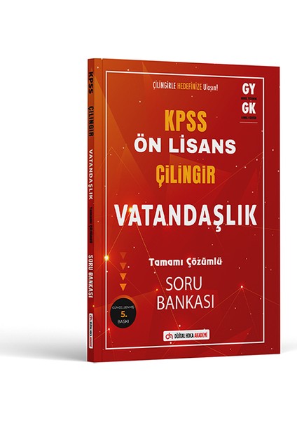2024 KPSS Ön Lisans Çilingir Vatandaşlık Tamamı Çözümlü Soru Bankası