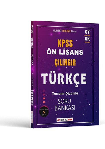 2024 KPSS Ön Lisans Çilingir Türkçe Tamamı Çözümlü Soru Bankası