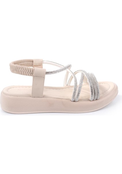 35250 Taş Detaylı Günlük Kadın Sandalet fiyatları