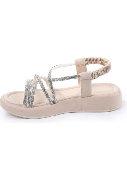 35250 Taş Detaylı Günlük Kadın Sandalet modelleri