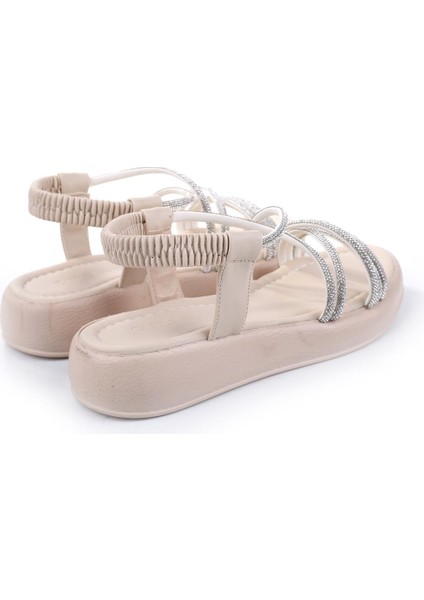 35250 Taş Detaylı Günlük Kadın Sandalet fırsatları