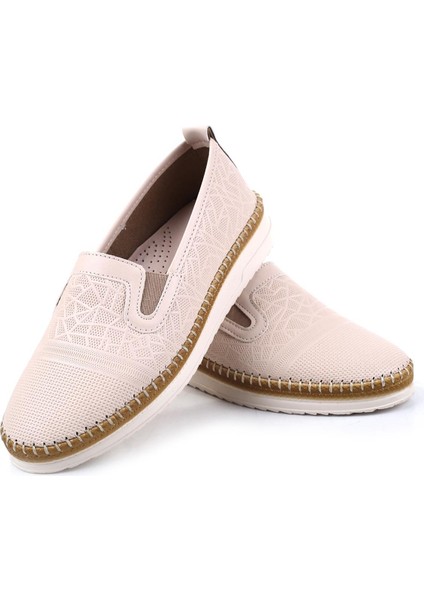 055 Bağcıksız Ortopedik Günlük Rahat Kadın Ayakkabı modelleri