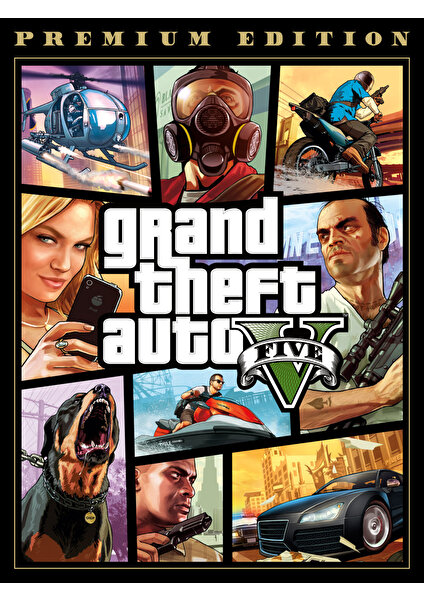 Grand Theft Auto V (GTA 5) Premium Online Edition - Rockstar PC Oyun