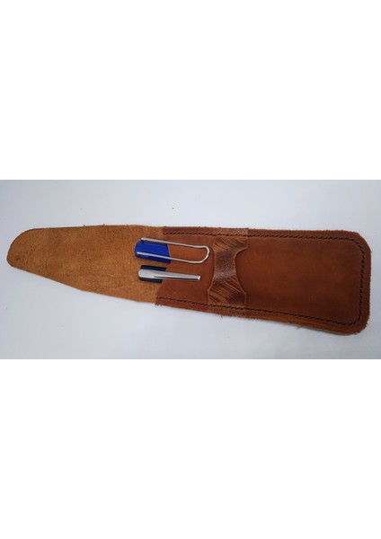 Deri El Emeği Özel Kalemleriniz Için Kalemlik Kalem Kutu 27 cm 6 cm 27N3 fiyatları