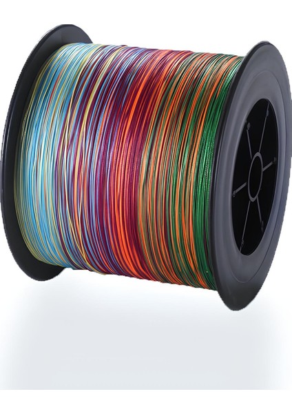 X4-4 Katlı 300 Metre Multicolour 0.12 mm 11.2 kg Çeker, İp, Örgü, İpek Misina