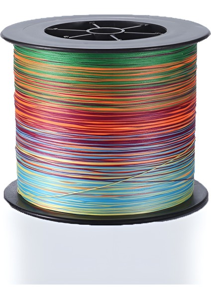 X4-4 Katlı 300 Metre Multicolour 0.12 mm 11.2 kg Çeker, İp, Örgü, İpek Misina