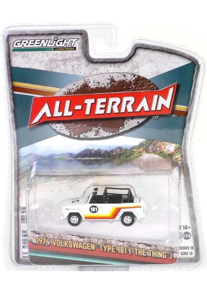 1974 Volkswagen Type 181 (The Thing) 1/64 Model Araba