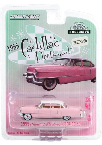 1955 Cadillac Fleetwood Series 60 1/64 Model Araba